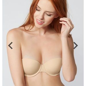 NWT Strapless Microfiber Bra